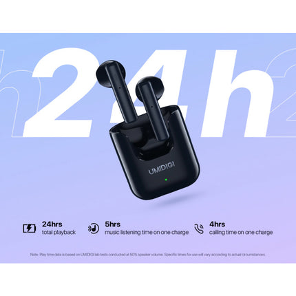 Airbuds U Draadloze Oortjes met 380mAh Oplaaddoosje - ENC Ruisonderdrukking Touch Control Oordopjes TWS Bluetooth 5.1 Earphones Earbuds Oortelefoon Rood