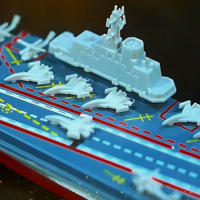 RC Mini Vliegdekschip met Afstandsbediening - Elektrisch Speelgoed Boot Schip Waterdicht