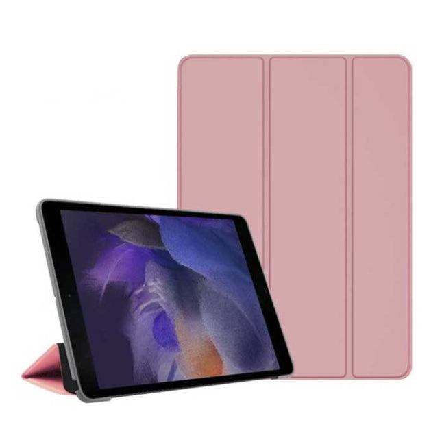 Samsung Galaxy Tab A8 10.5" (2021) Tri-Fold Cover Vouwbaar - Hoesje met Kickstand Roze