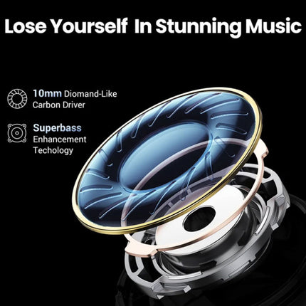 HiTune X6 Draadloze Oortjes - Touch Control TWS Bluetooth 5.1 Oortelefoon Oordopjes Zilver