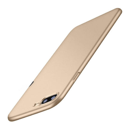 iPhone X Ultra Dun Hoesje - Hard Matte Case Cover Goud
