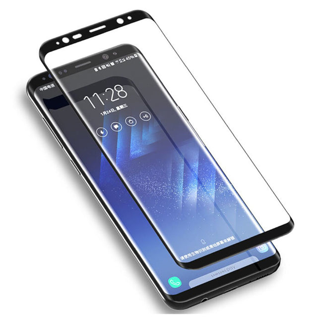 10-Pack Samsung Galaxy A8 2018 Full Cover Screen Protector 9D Tempered Glass Film Gehard Glas Glazen