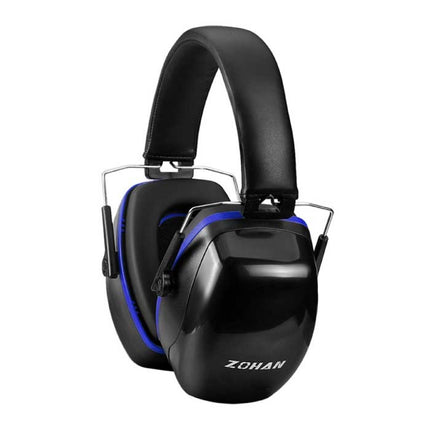 Geluidswerende Veiligheidsoorkappen Earmuffs - 28dB NRR / Geluid Isolatie / Verstelbaar / Drop-Proof Behuizing  - Blauw
