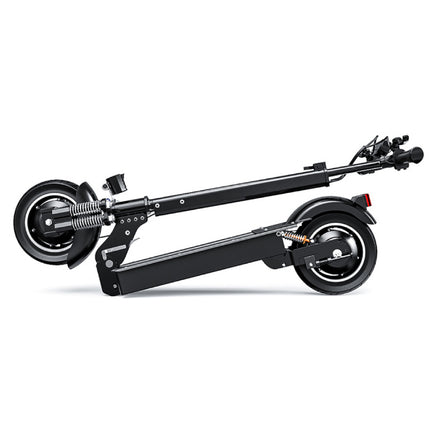 T10 Elektrische Off-Road Smart E Step Scooter Met Zitje - 2000W - 23.4 Ah Batterij - 11" - Zwart