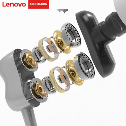 H102 Oordopjes met Microfoon en Controls - 3.5mm AUX Oortjes Volumebeheer Wired Earphones Oortelefoon Zwart