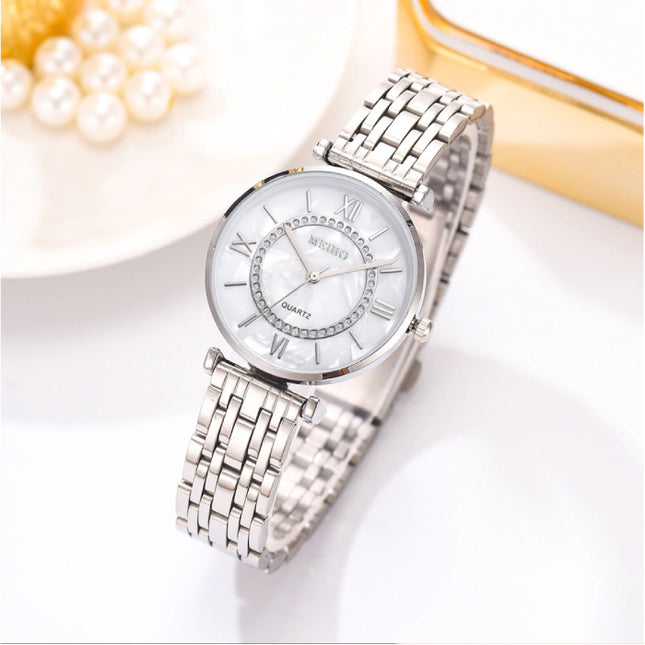 Dames Crystal Horloge - Anoloog Luxe Uurwerk voor Vrouwen