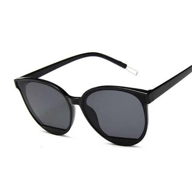 Vintage Gepolariseerde Zonnebril voor Dames - Fashion Classic Glasses UV400 Shades Zwart