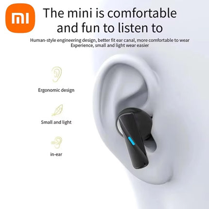 Air 7 Draadloze Oortjes - Koptelefoon Oordopjes HiFi TWS Bluetooth 5.3 - Zwart