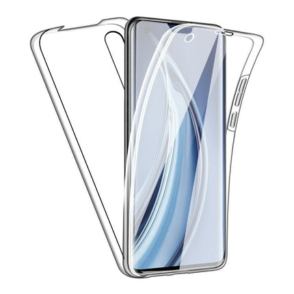 Xiaomi Mi A2 Full Body 360° Hoesje - Volledige Bescherming Transparant TPU Silicone Case + PET Screenprotector 