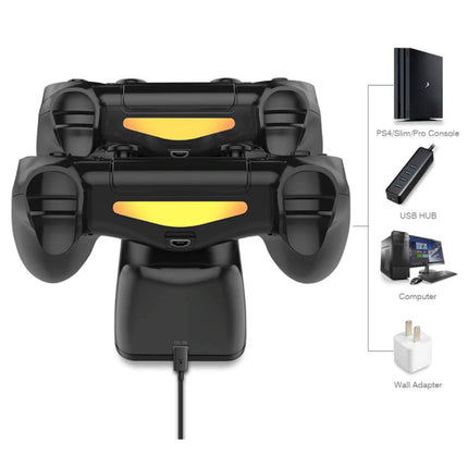 Oplaadstation voor PlayStation 4 Charging Dock Station voor Controller - Dual Laadstation 