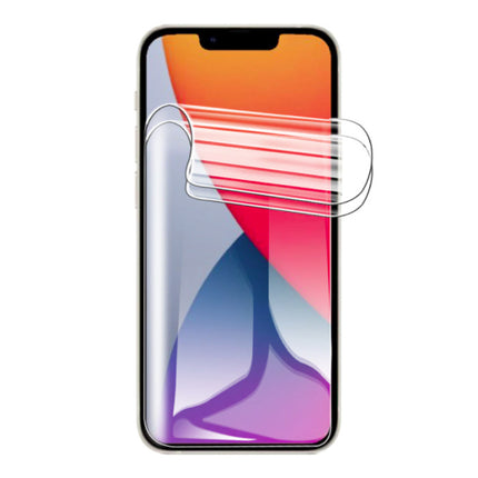 3-Pack Screen Protector iPhone 13 Mini Hydrogel Foil Folie PET Vouwbare Beschermfolie Film