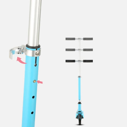 Elektrische Smart E Step Scooter voor Kinderen Off-Road - 100W - 8 km/u - 2Ah Batterij - 5.5 inch Wielen Blauw