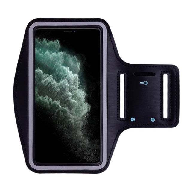 Waterdicht Hoesje voor iPhone 4S - Sport Tasje Zakje Cover Case Armband Jogging Hard Lopen Zwart