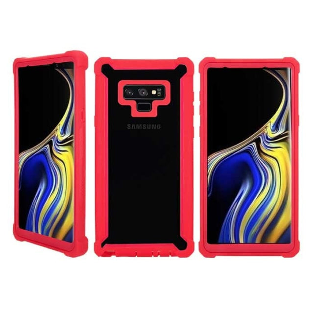 Samsung Galaxy S8 Plus Bumper Hoesje 360° Bescherming - Full Body Cover Armor Rood