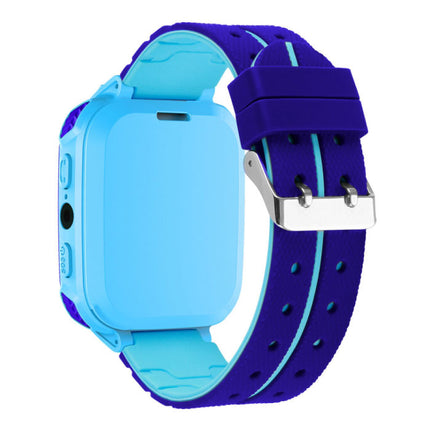 Smartwatch voor Kinderen met GPS Tracker Smartband Smartphone Horloge IPS iOS Android Blauw