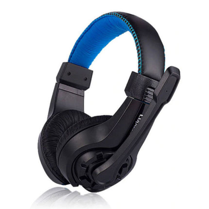 G1 Koptelefoon met Microfoon Headphones Stereo Gaming voor PlayStation 4 Blauw