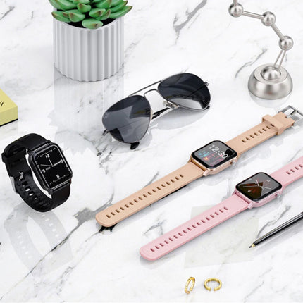 M2 Fitness Activity Tracker Smartwatch Sport Smartband Smartphone Horloge iOS / Android Zwart