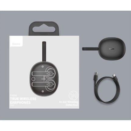 W05 Draadloze Oortjes - Qi Draadloos Opladen - True Touch Control TWS Bluetooth 5.0 Earphones Earbuds Oortelefoon Zwart