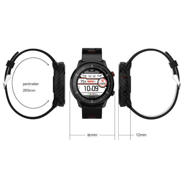 S10 Smartwatch Fitness Sport Activity Tracker Smartphone Horloge iOS Android iPhone Samsung Huawei Blauw