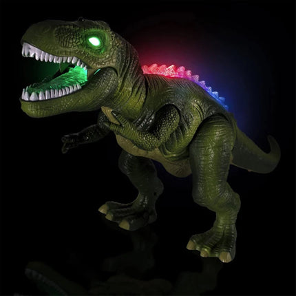 RC T-Rex Dinosaurus met Afstandsbediening - Tyrannosaurus Rex Bestuurbaar Speelgoed Robot Groen