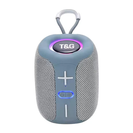 TG658 Draadloze Luidspreker - 1200mAh Batterij - Bluetooth 5.3 Subwoofer HiFi TF Radio - Grijs