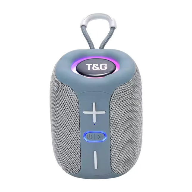 TG658 Draadloze Luidspreker - 1200mAh Batterij - Bluetooth 5.3 Subwoofer HiFi TF Radio - Grijs