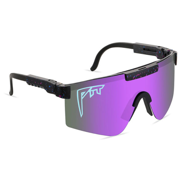 Gepolariseerde Zonnebril - Fiets Ski Sport Bril Shades UV400 Paars