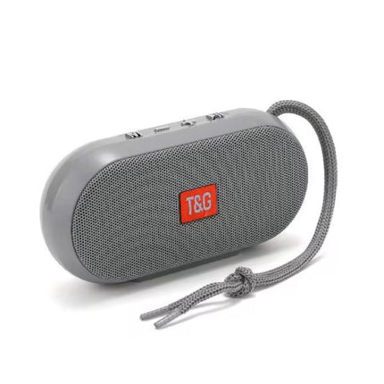 TG179 Draadloze Luidspreker - 1200mAh Batterij - Bluetooth HiFi Subwoofer - Grijs