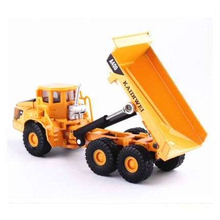 KAIDIWEI A400 Vrachtwagen Aanhangwagen Laadwagen - 1:87 Schaalmodel Die-Cast Dump Truck Vrachtwagen Speelgoed