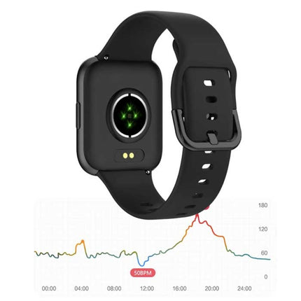 P8 SE Plus Smartwatch Smartband Smartphone Fitness Sport Activity Tracker Horloge IP68 iOS iPhone Android Siliconen Bandje Grijs