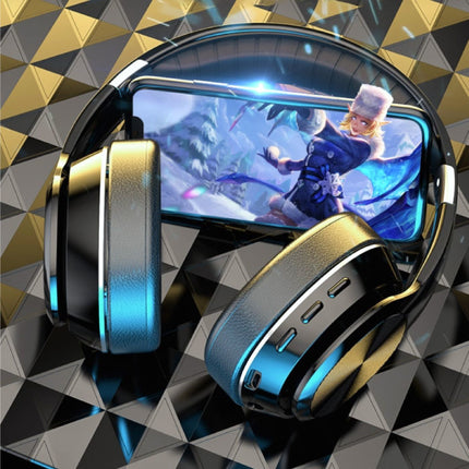 VJ320 Draadloze Koptelefoon met Microfoon - Bluetooth 5.0 Stereo Studio Headset Zwart