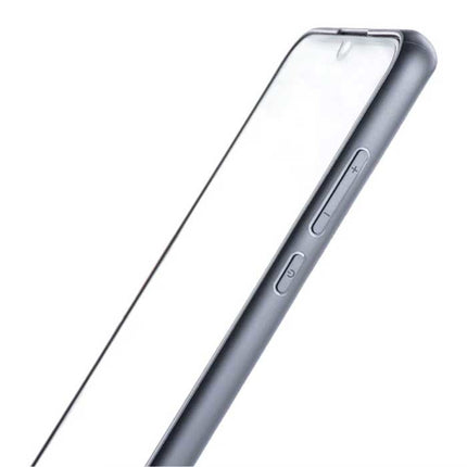 Xiaomi 12 Leren Hoesje - Shockproof Case Cover Hout Patroon Lichtgrijs