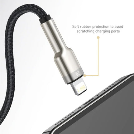 USB Oplaadkabel voor iPhone Lightning - 1 Meter - Gevlochten Nylon - Tangle Resistant Oplader Data Kabel Groen