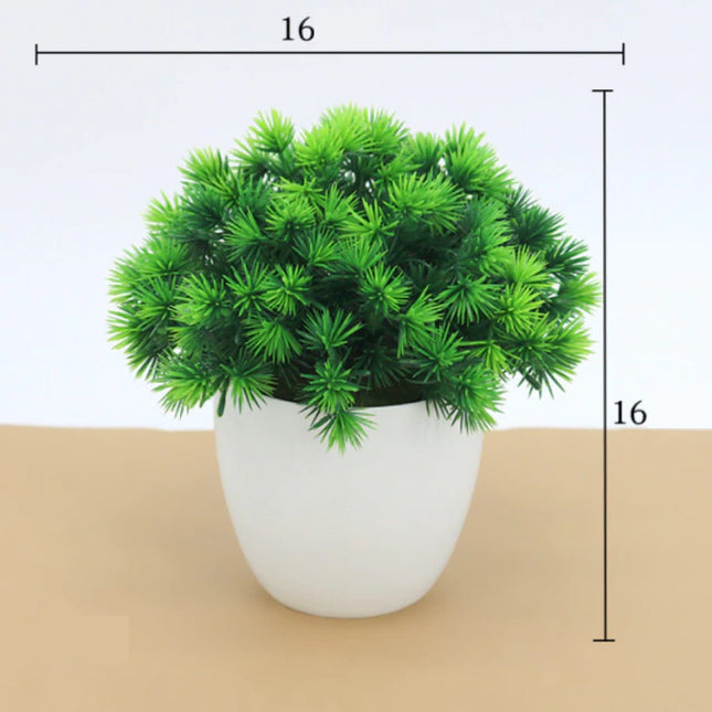 Kunst Bonsai Boom - Planten Nep Plant Plastic Decoratie Ornament