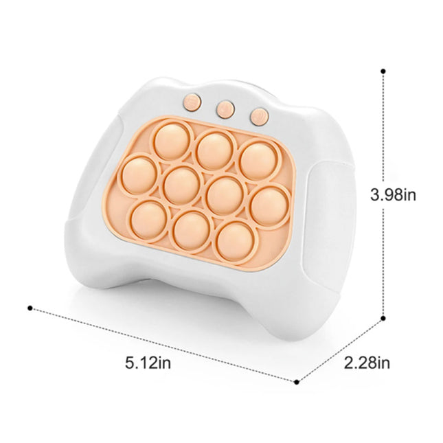 Pop It Spel Console - Fidget Toy Controller - Quick Push Anti Stress Motoriek Speelgoed Roze