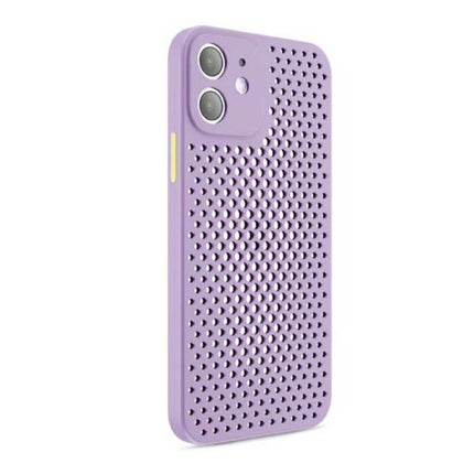 iPhone 8 - Ultra Slank Hoesje Warmteafvoer Cover Case Paars