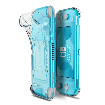 Beschermhoes voor Nintendo Switch Lite - Transparant Antislip TPU Hoesje Case Cover  Anti-fingerprint Controller