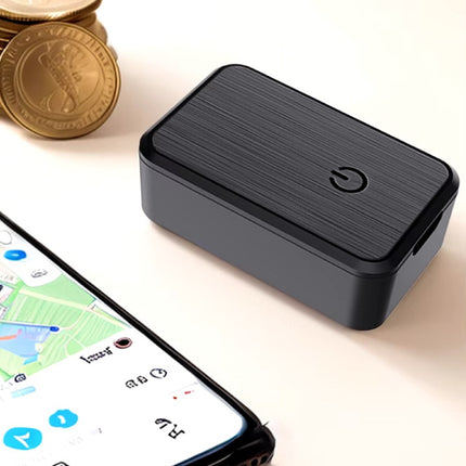 Mini GPS Tracker - Magnetisch Anti-Verloren Auto Fiets Beveiliging Real Time Locator - Zwart