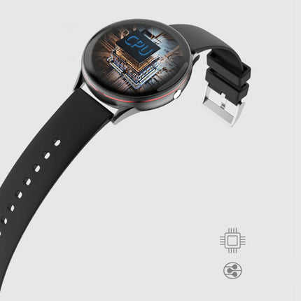 Red Line Smartwatch Smartband Smartphone Fitness Sport Activity Tracker Horloge IPS iOS Android iPhone Samsung Huawei Zwart