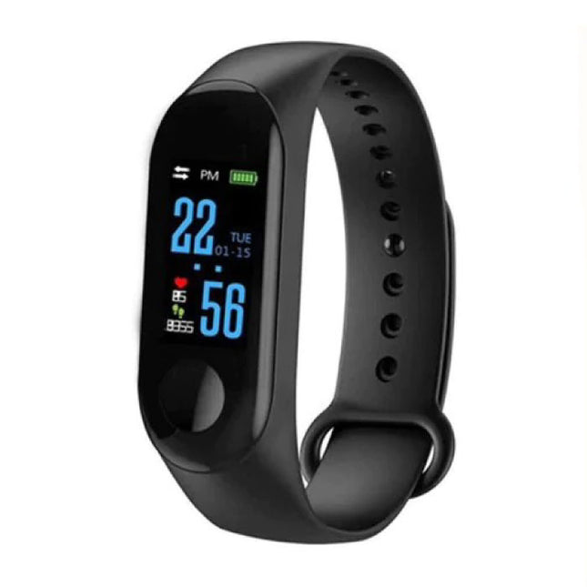 Originele M3 Smartband Fitness Sport Activity Tracker Smartwatch Smartphone Horloge OLED iOS Android iPhone Samsung Huawei Zwart 