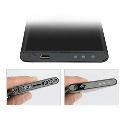 Power Bank Mini Security Camera 5000mAh - HD Camcorder Motion Detection Zwart