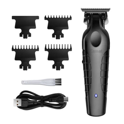 KM-2299 Scheerapparaat - Elektrsiche Baard Trimmer Draadloos Scheermachine Tondeuse - Zwart