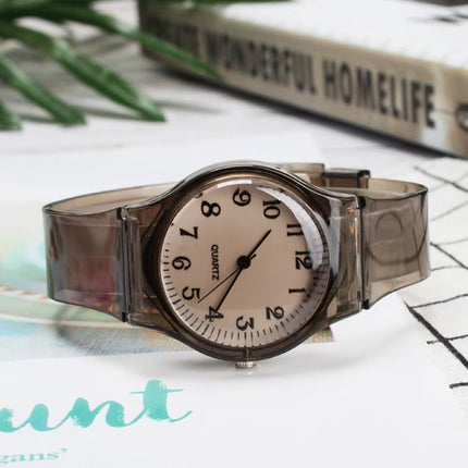 Jelly Horloge voor Dames - Kwarts Uurwerk Silicoon Bandje - Groen