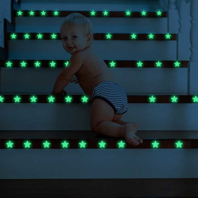 Glow in the Dark Sterren - 420 Stuks - Lichtgevende Muurstickers Decoratie