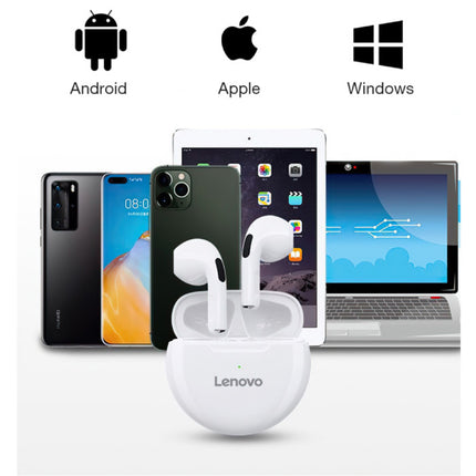 HT38 Draadloze Oortjes met Opbergtasje - Touch Control Oordopjes TWS Bluetooth 5.0 Earphones Earbuds Oortelefoon Zwart
