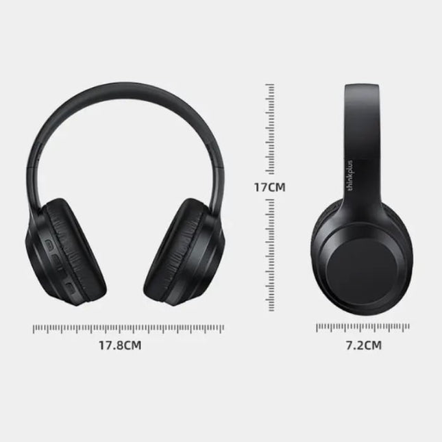 ThinkPlus TH10 Draadloze Koptelefoon met Microfoon - Bluetooth 5.0 Headset Roze