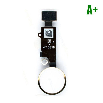 Voor Apple iPhone 8 Plus - A+ Home Button Assembly met Flex Cable Goud 