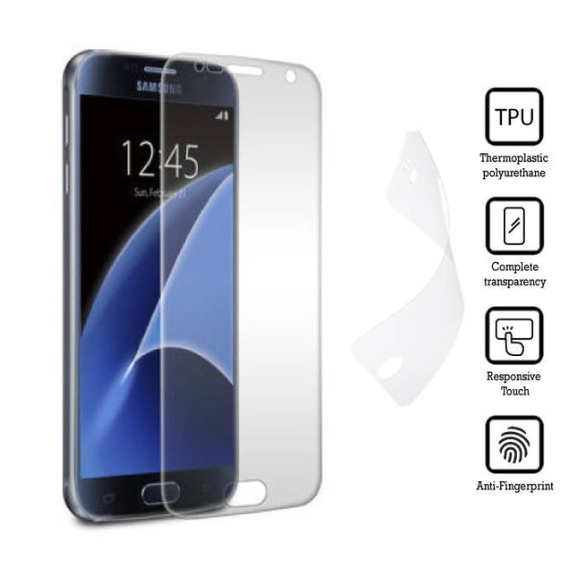 Samsung Galaxy S7 Screen Protector Soft TPU Foil Folie PET Film