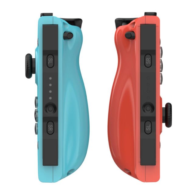 Gaming Controller voor Nintendo Switch - NS Bluetooth Gamepad Joy Pad met Vibratie Blauw-Rood