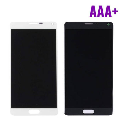 Samsung Galaxy Note 4 N910A/N910F Scherm (Touchscreen + AMOLED + Onderdelen) AAA+ Kwaliteit - Zwart/Wit